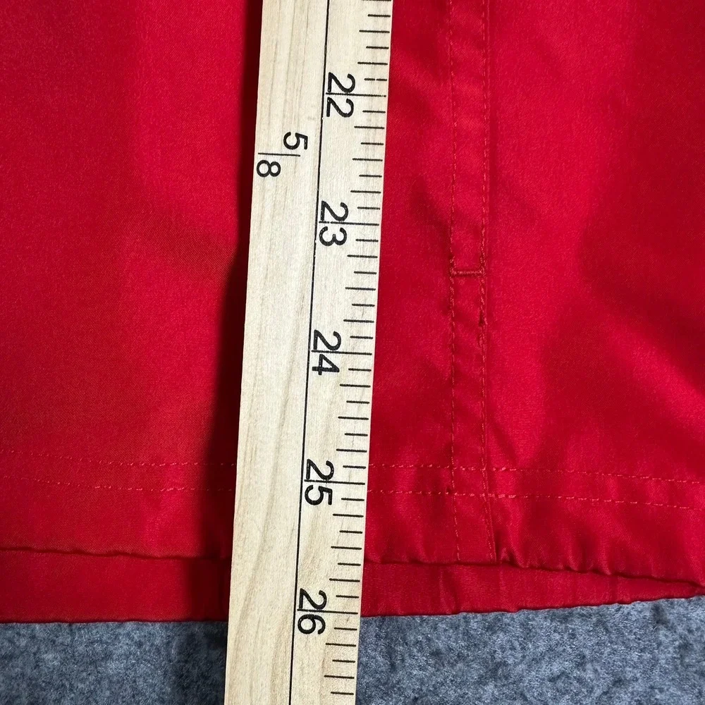 Champion Red Carthage College Windbreaker‎ Size S Athletic